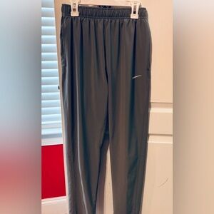 Nike Gray  Boys' Joggers with Swoosh